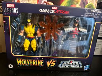 marvel legends gameverse. wolverine / silver samurai 2pack