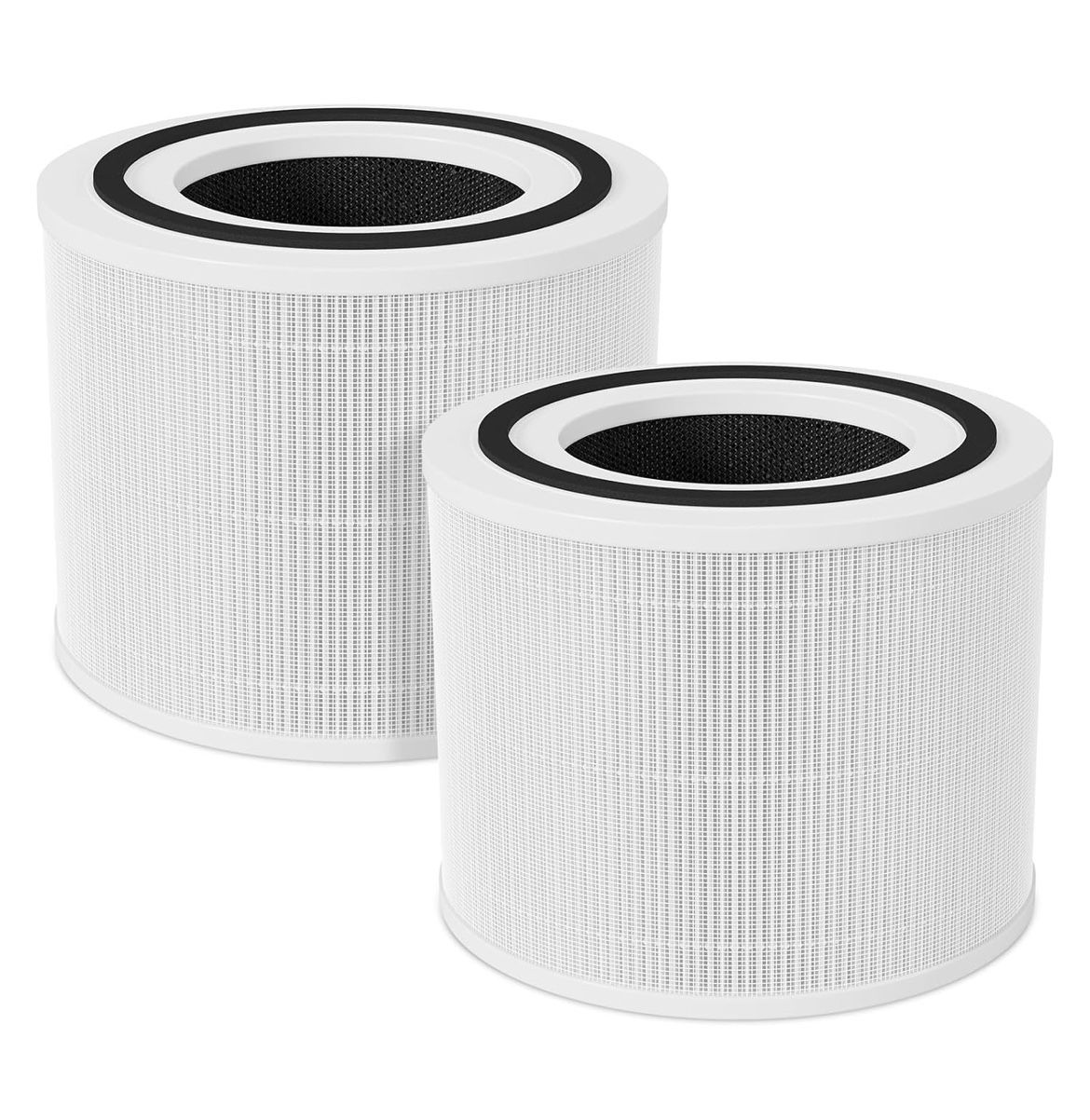 2-Pack Core 300 Replacement Filter Compatible with LEVOIT Core 300 and Core 300S Air Purifier, H13 True HEPA & Activated Carbon, Replace Core300-RF, W