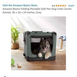 Amazon Basics Portable Dog Crate