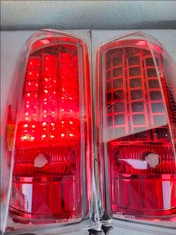 02-06 Cadillac Escalade LED Taillights Luces Traseras Micas Faros Focos Calaveras Focos