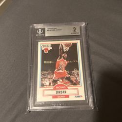 Michael Jordan Graded 9 BGS