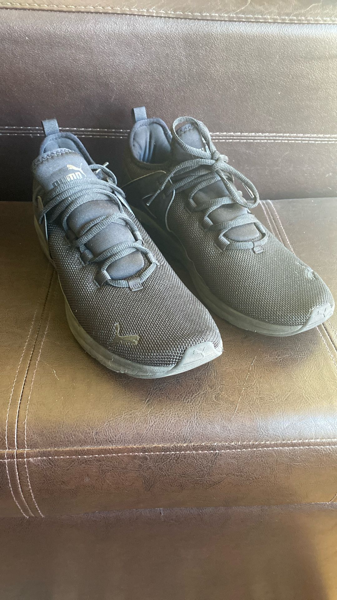 Puma Men's Black Athletic Running Shoes 