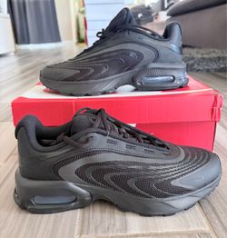 Men's Nike Air Max Fire Shoes Sneakers - Triple Black - Size 8, 9.5, 12