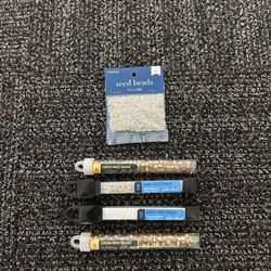 New Set Of 5 Czech seed beads. 