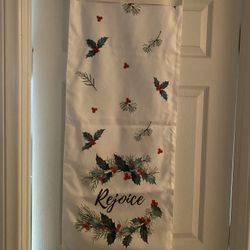 Christmas table runner, 16 x 80