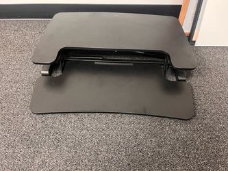Black Sit-Stand Desk Converter Riser