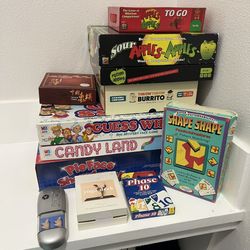 Selling Lot Of Board Games & Card Games 
