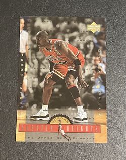 Jordan Greater Heights Oversized Collector’s Card 3 1/2” x 5” - VGC8