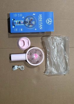 Sanrio My Melody 2‑Way Mini Handheld/Desk Fan – 3 Speeds