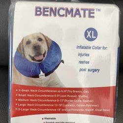 Bencmate XL Inflatable Dog Collar, New
