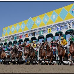 Del Mar Thoroughbred Races Opening Day Table 1-6 Seats