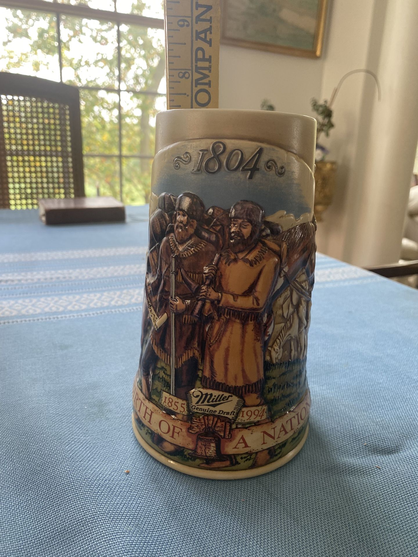 Miller 1804 Birth Of A Nation 4th In Series Lewis & Clark Expedition Stein