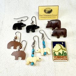 Yosemite Bear Earrings.