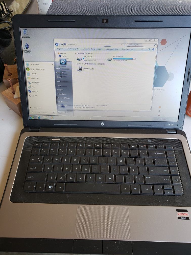HP 635 Notebook laptop