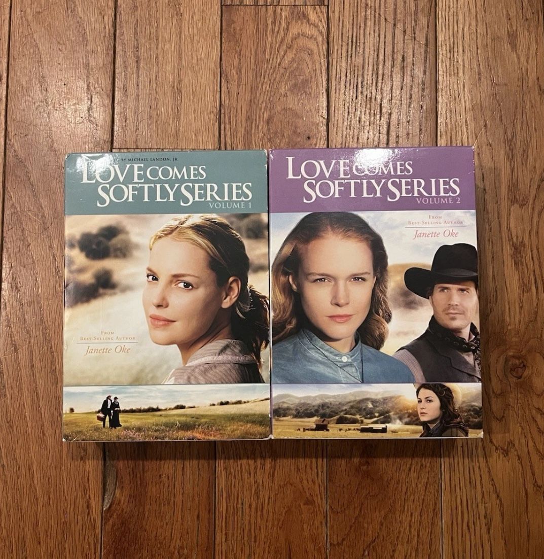 Love Comes Softly Series Volumes Vol 1 & 2 DVD Movie Box Set Lot