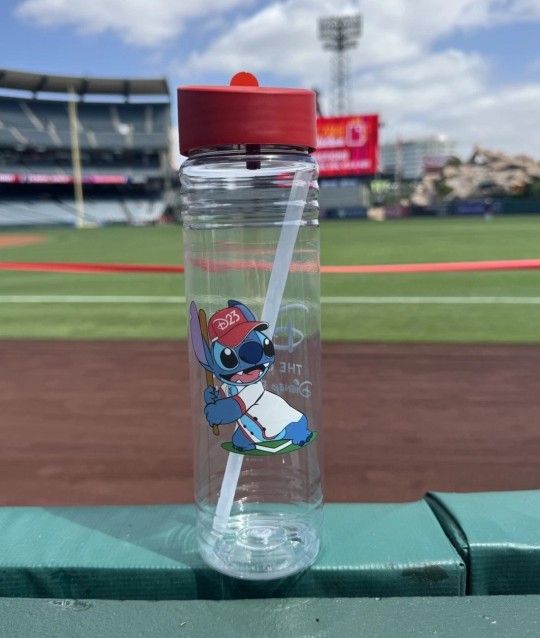 2025 DISNEY Lilo And Stitch D23 Water Bottle Angels Stadium Giveaway!!!