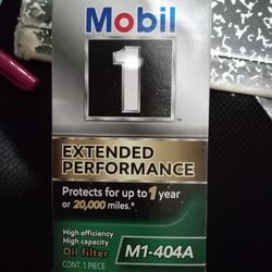 New Mobil-1 Oil Filter # M1-4048