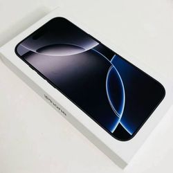 Apple IPhone 16 Pro, 256GB, eSIM, Black Titanium, New in the Box!