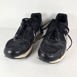 Nike Air Max Coliseum Women's Running Shoes Sneakers Size 8.5 Black