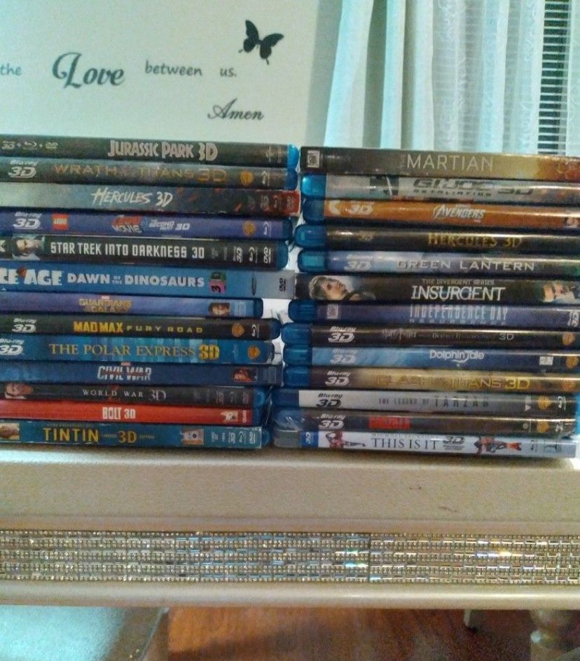 3D Blu-ray Movies