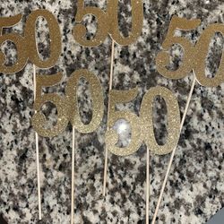 The # 50 Cardstock Centerpiece Sticks Double Sided