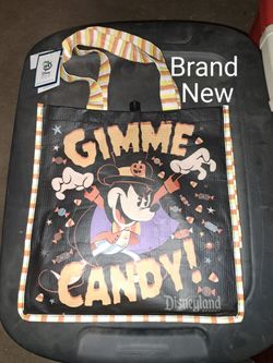 Brand New Reusable Disney Halloween Trick Or Treat Bag