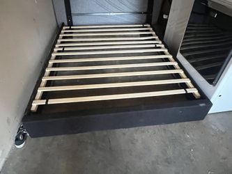 Queen  Bed And Mattress