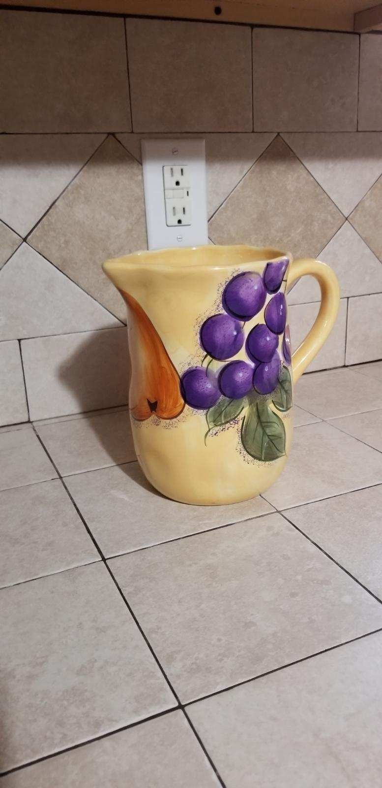 Flower Design Pitcher X