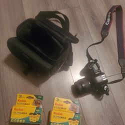 Cannon Camera. With Caring Bag. 