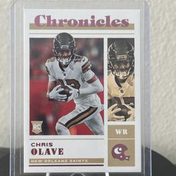2022 Chronicles Chris Olave Pink RC
