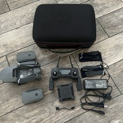 DJI Mavic Pro 1 Quadcopter Drone With 2 Batteries And Accessories