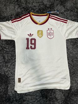 Official Spain/Lamine Yamal World Cup Soccer Champion Away Jersey