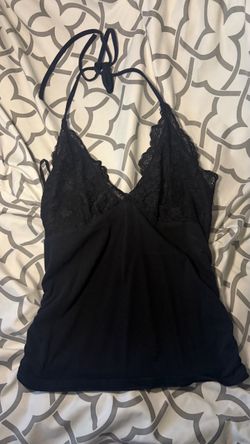 black lace cami