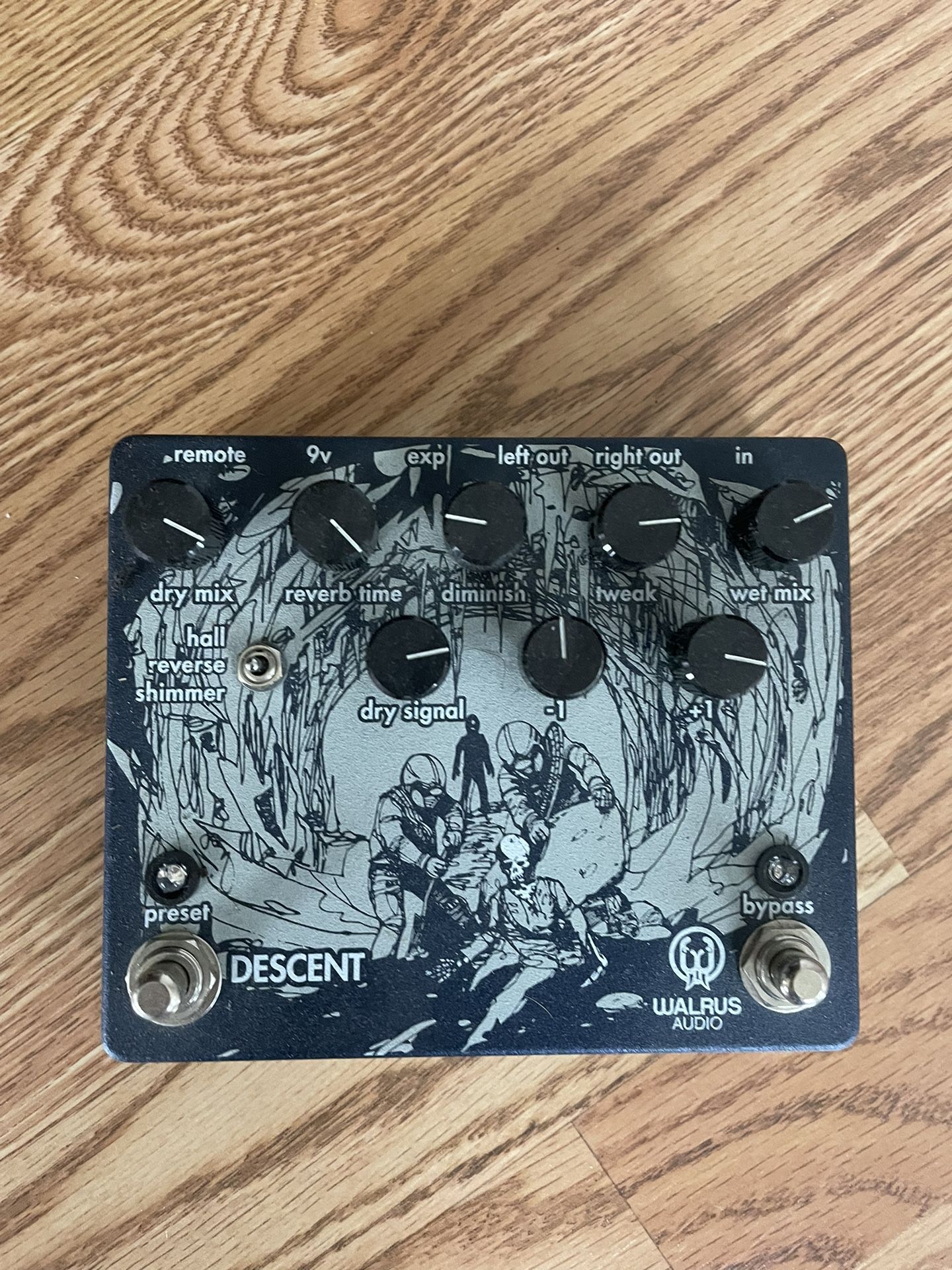 Walrus Audio Descent Reverb Pedal