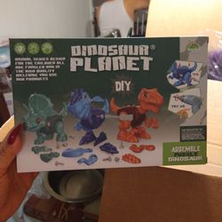 DIY Dinosaur Assembly 