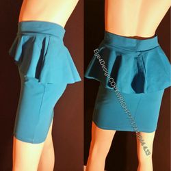Bebe Skirt Blue New with tags S Small