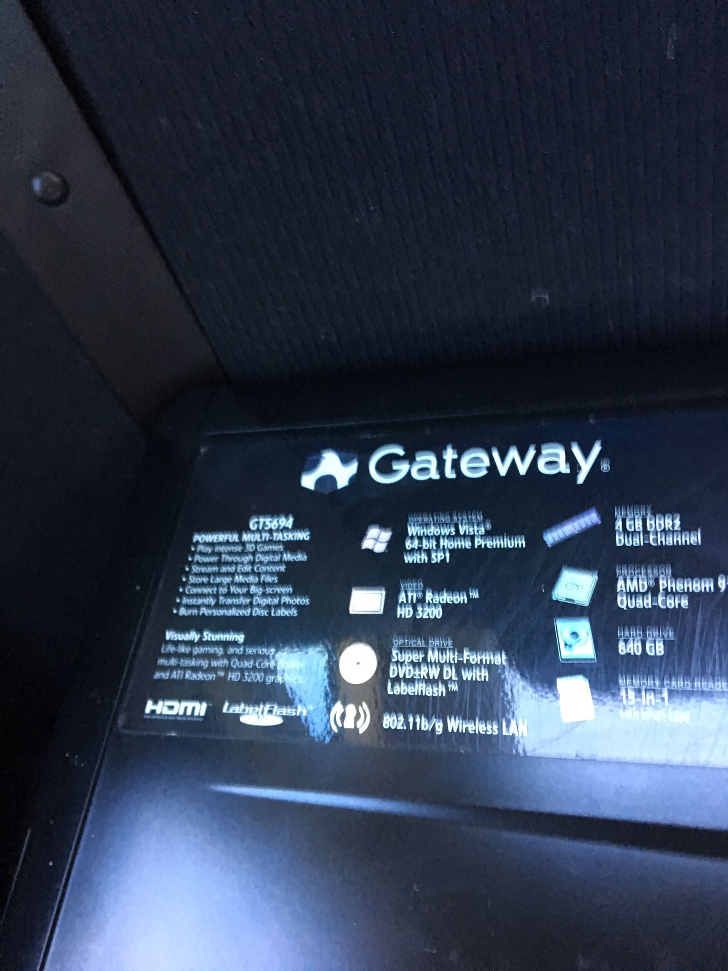 Gateway Desktop Pc
