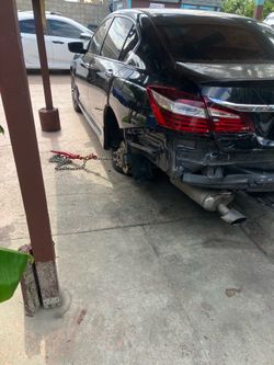 2017 Honda accord parts only
