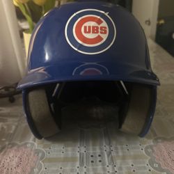 easton blue batting helmet