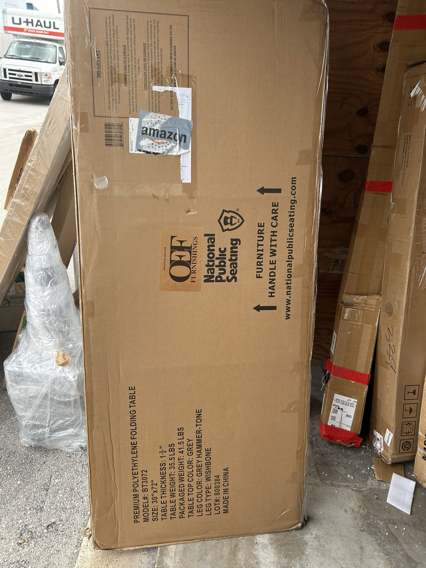 polyethylene folding table