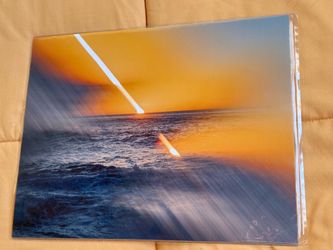Abstract Ocean Sunset Prism Photography Fine Art Print
