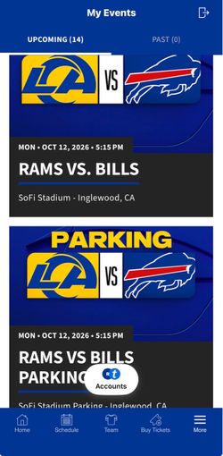 RAMS VS. BILLS