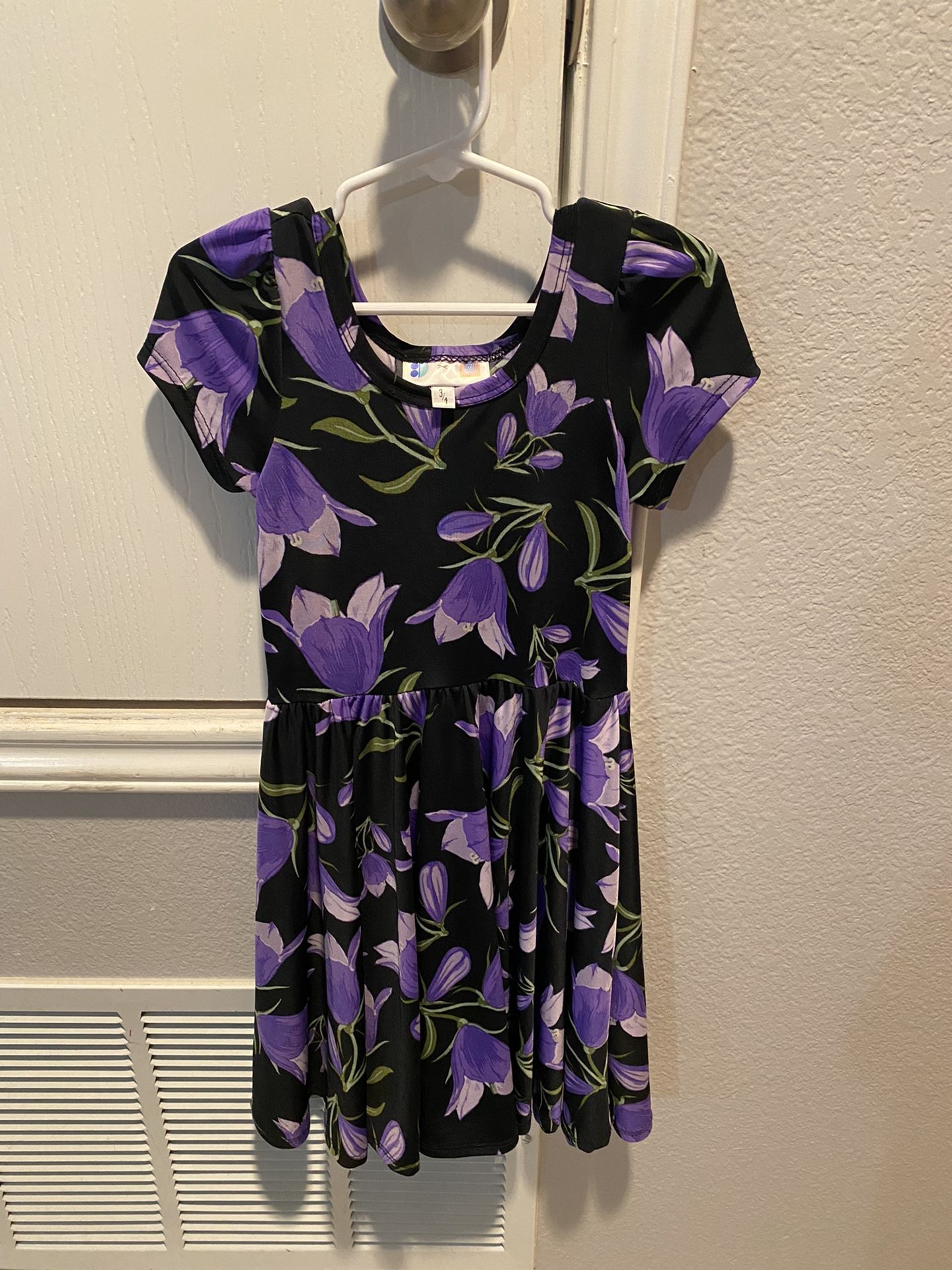 Lularoe Girls Dress. 3/4 New