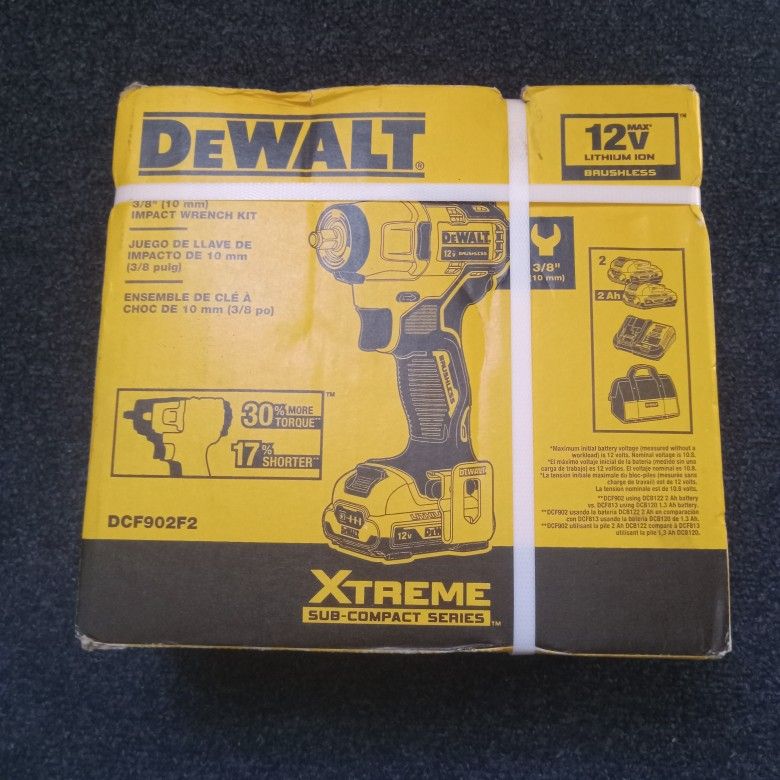 Dewalt Impact Wrench With Batteries&Charger