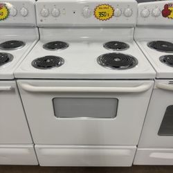 USED GE ELECTRIC STOVE 