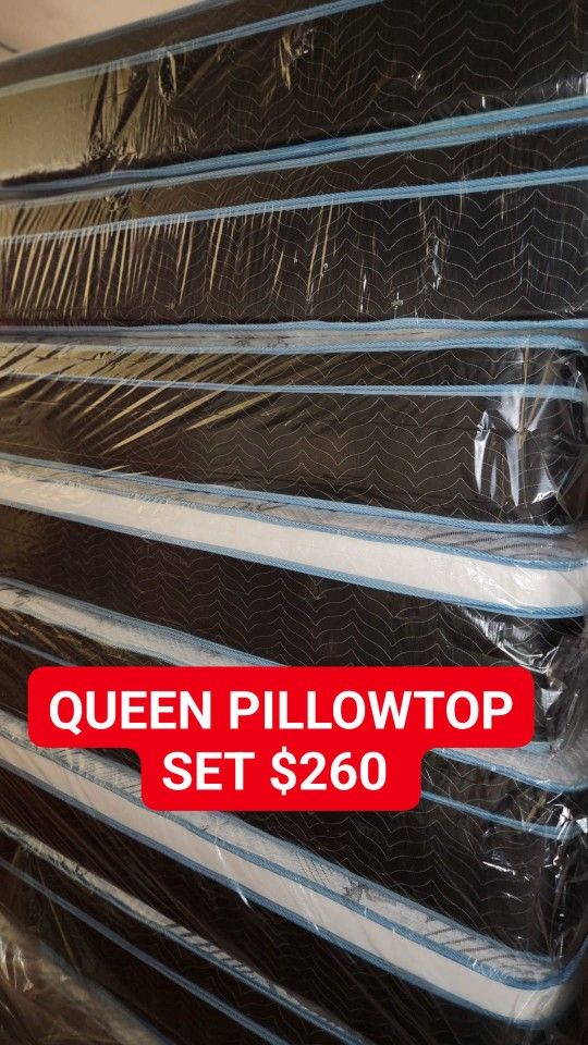 QUEEN PILLOWTOP SET