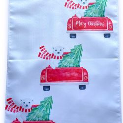 Merry Christmas Garden Flag - Seasonal Garden Home Decor $6 Each - Metal stand sold separately $3