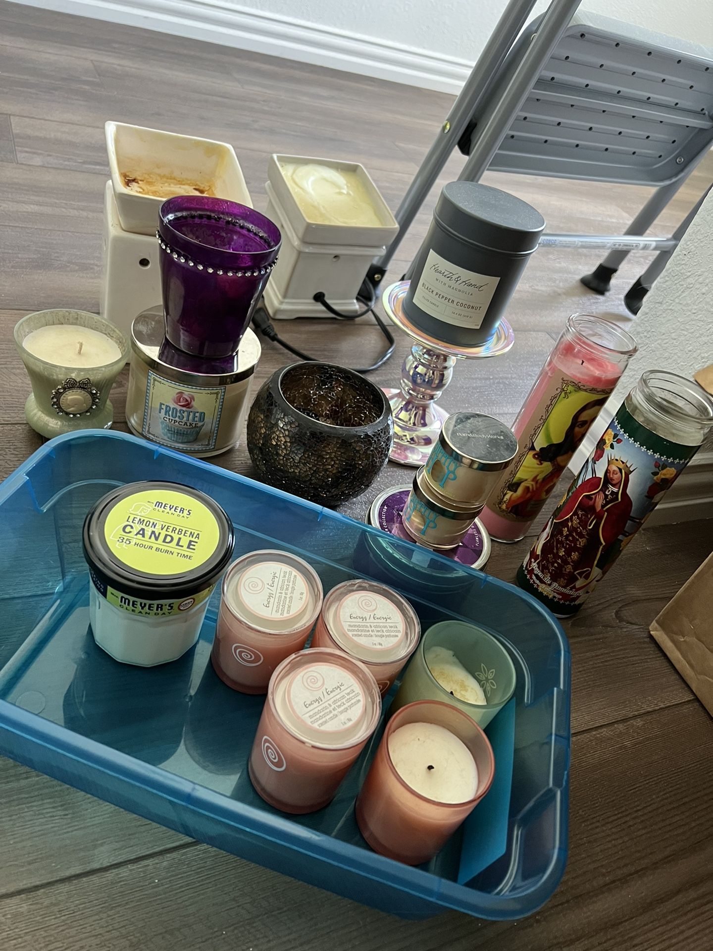 Tons Of Candles And Wax Warmers