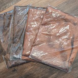 4  Satin Tableclothes 60" x 102" 