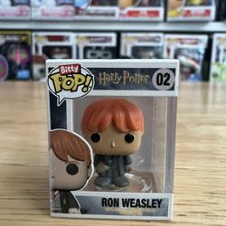 BITTY Ron Weasley Funko Pop #02 Wizarding World Movies Books Harry Potter Ronald